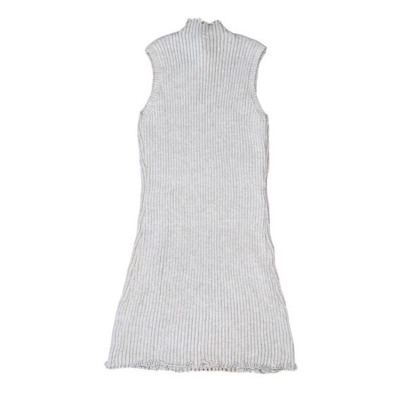 SADIE & SAGE Tan Strumming Fingers Sweater Dress Size Large - Picture 4 of 8